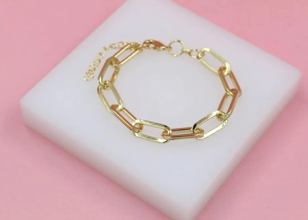 Big Links Bracelet - Etsy | Etsy (US)
