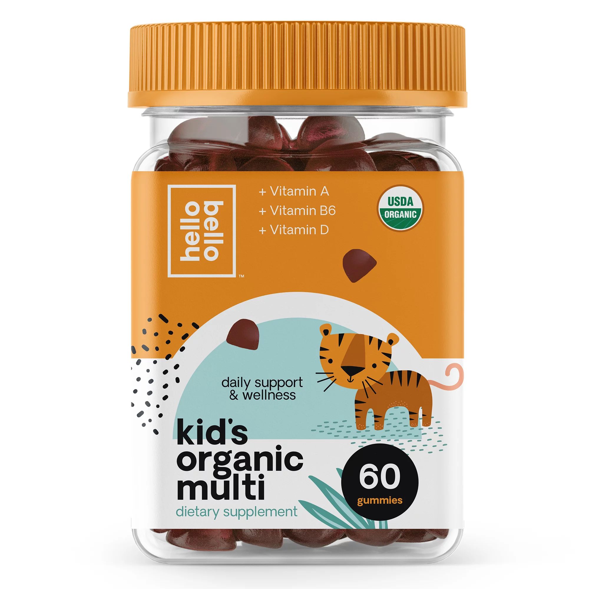 Hello Bello Organic Kid's Multi Vitamin Gummy, 60ct | Walmart (US)