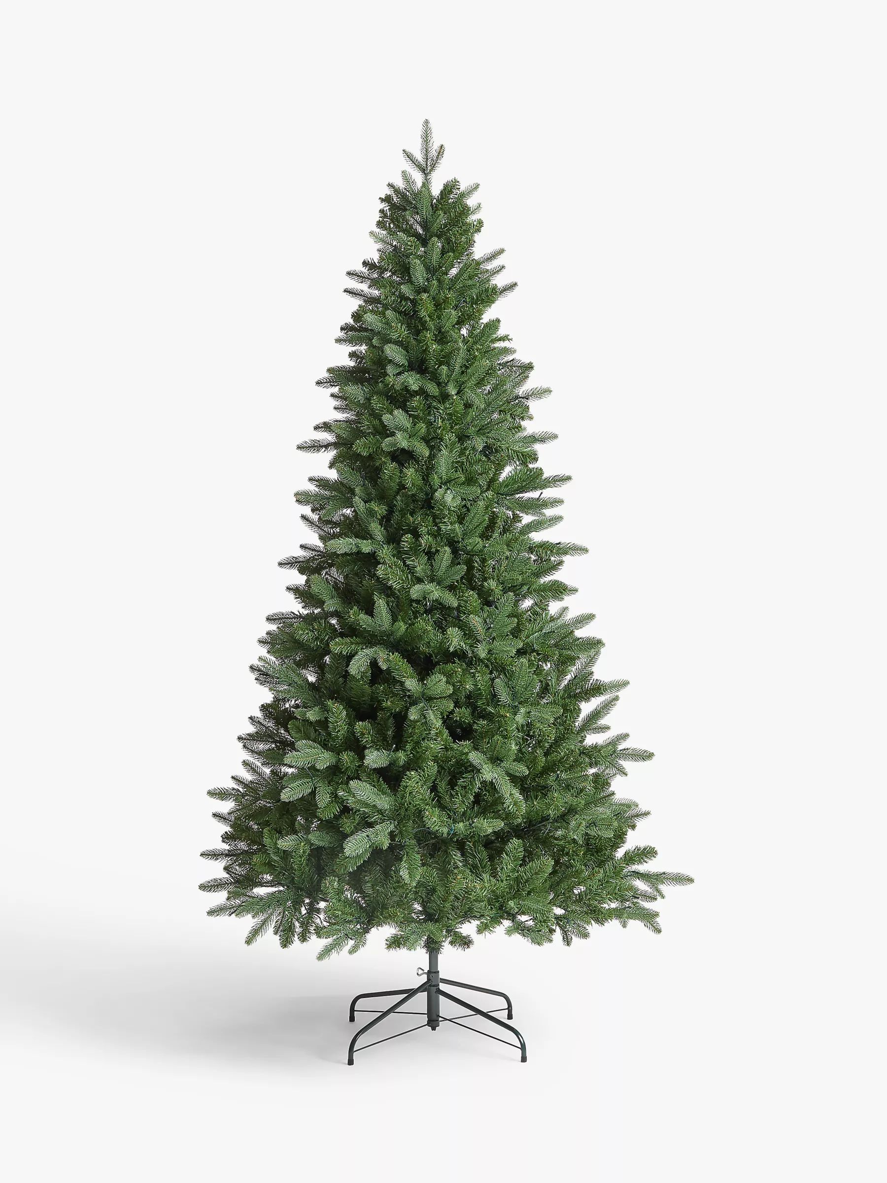 John Lewis & Partners Newington Pre-lit Christmas Tree, 7ft | John Lewis (UK)
