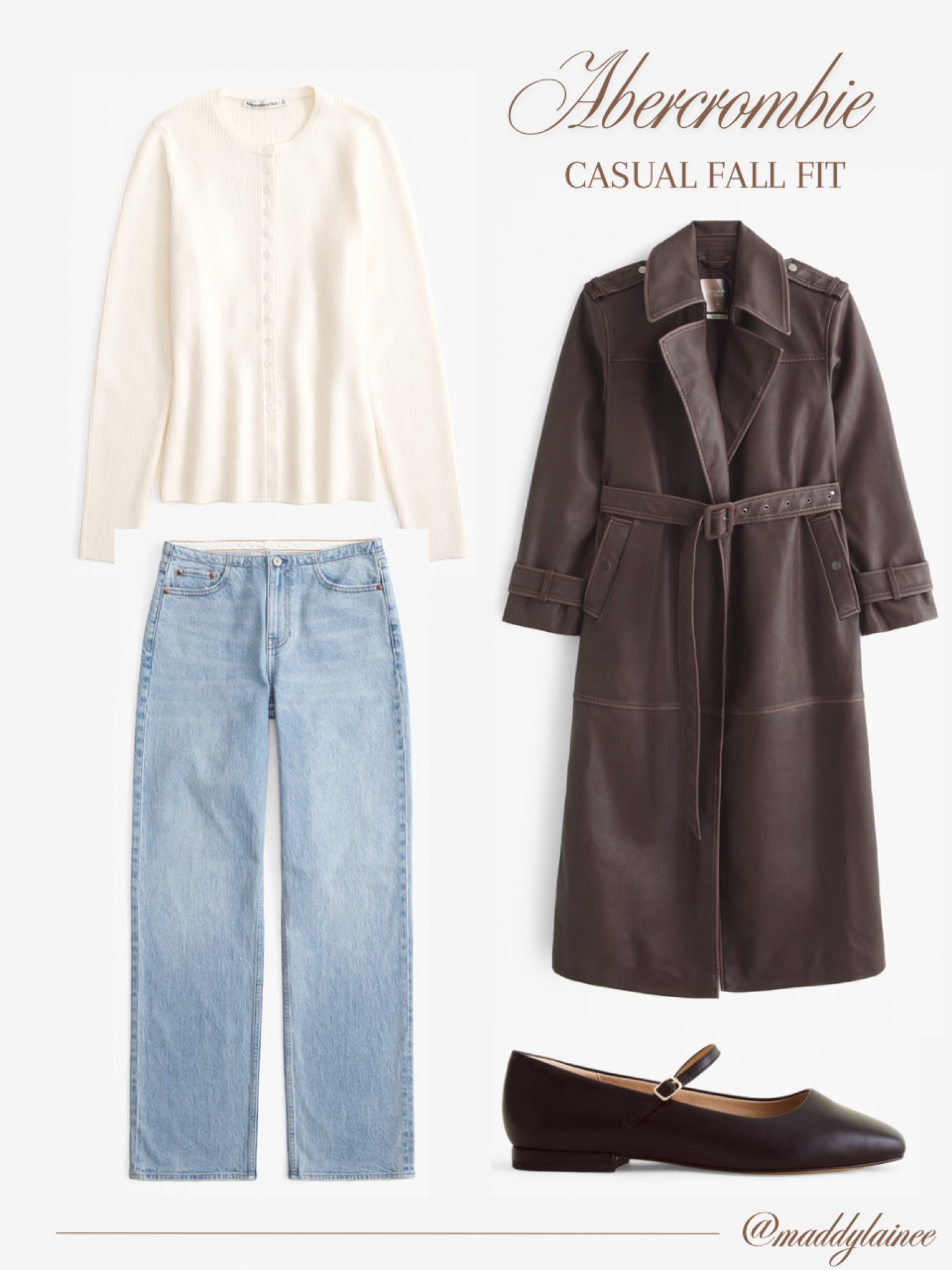 Casual fall outfit from Abercrombie 🍂🤎☕️ #fallfashionfinds #abercrombie 

#LTKSeasonal #LTKStyleTip