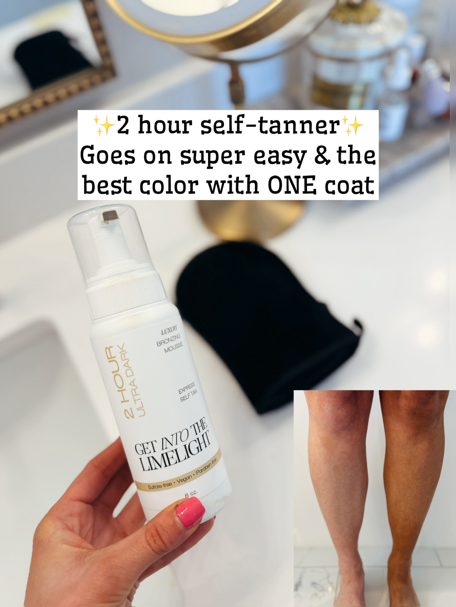 This self tanner is amazing! Super easy to apply and the color is perfect with just one coat!

summer beauty, beauty finds, finds under 100, finds under 50, self tanner, elaina zinke 

 #LTKselfcare #LTKSeasonal #LTKBeauty