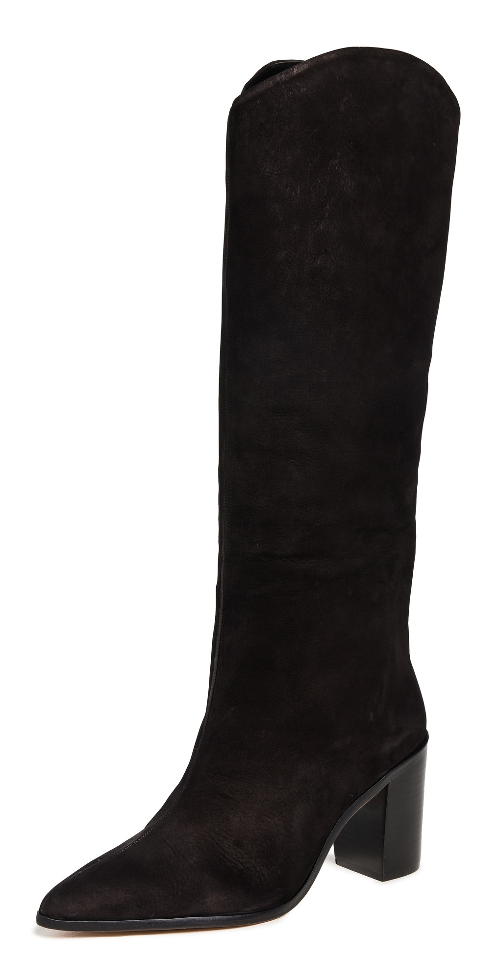 Schutz Maryana Block Boots Black 8 | Shopbop