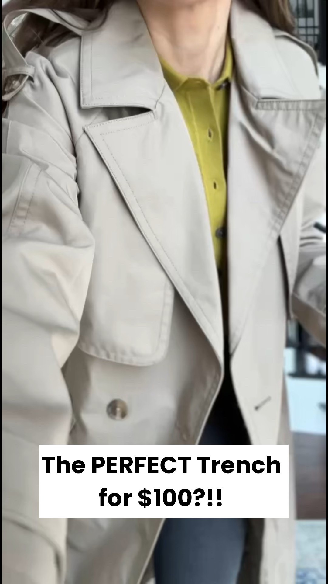 If you have been looking for a trench coat, look no further! This one is perfection!
✔️Classic Design
✔️Water resistant
✔️Perfect Neutral Color (also in black)
✔️Affordable
✔️XXS - XXL, Reg & Short lengths

Grab this coat while it’s marked down from $250 to $100! It’s on sale through Monday. 

#LTKSaleAlert