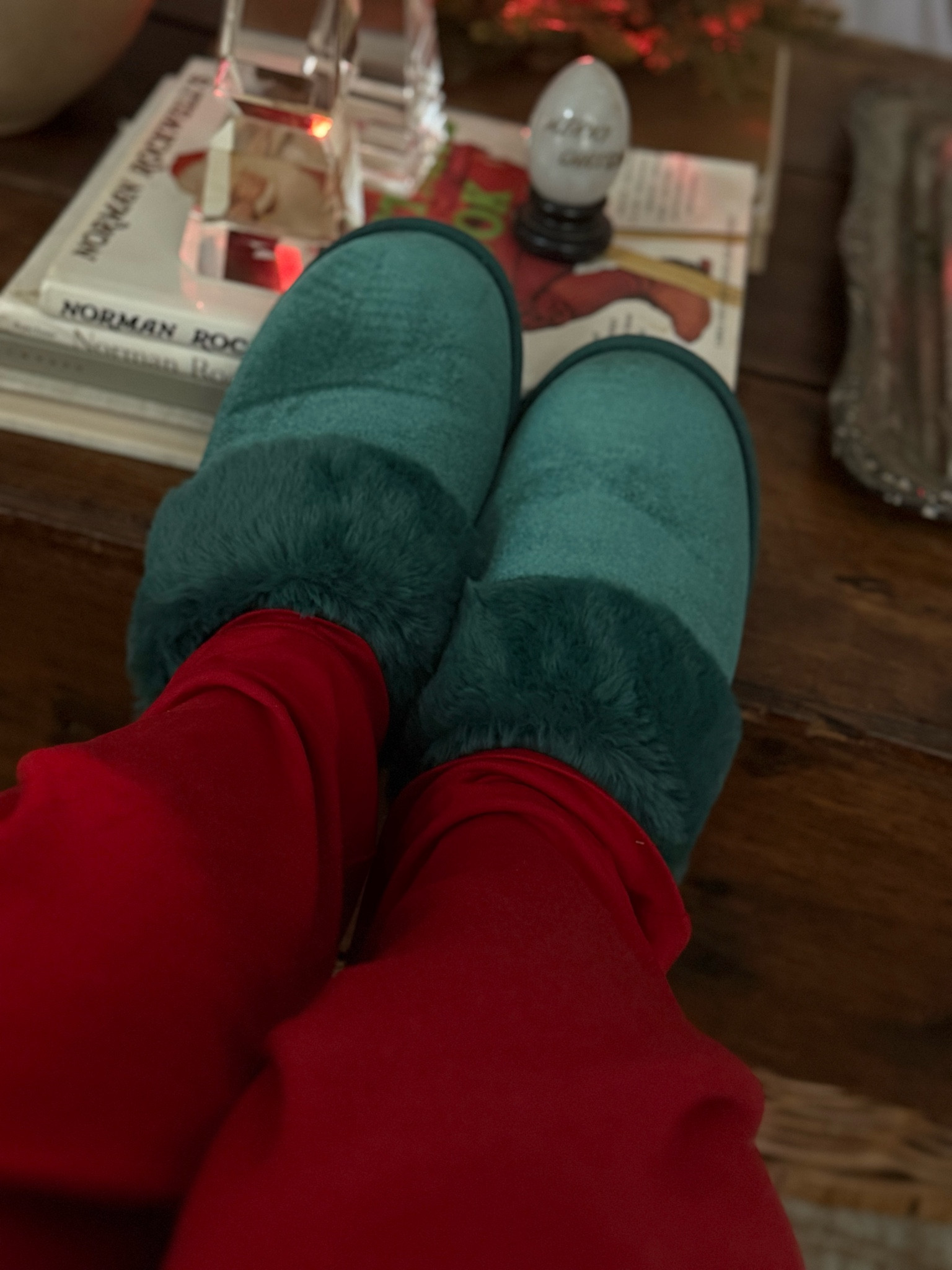 Comfiest slippers and pajama pants ♥️

#LTKGiftGuide #LTKHoliday #LTKSeasonal
