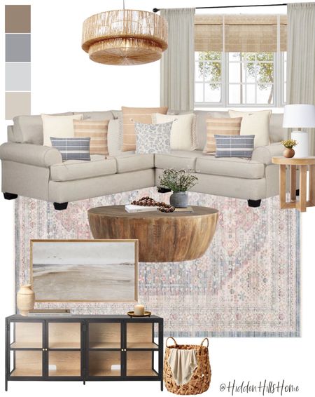 Living room decor, family room mood board, living room design, sectional sofa, living room inspo #sofa 

#LTKsalealert #LTKhome #LTKstyletip