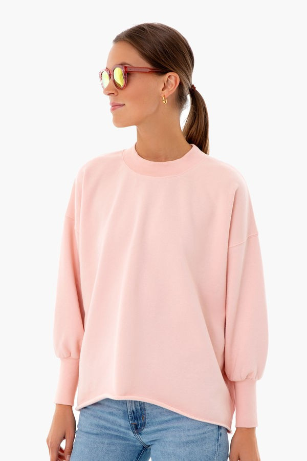 Peony Pink Fletcher Pullover | Tuckernuck (US)