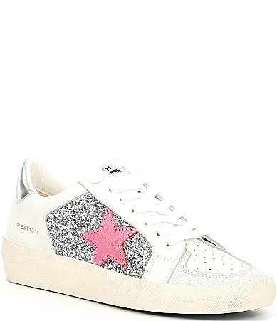 Vintage Havana Quinn Star Glitter Sneakers - 9 | Dillard's