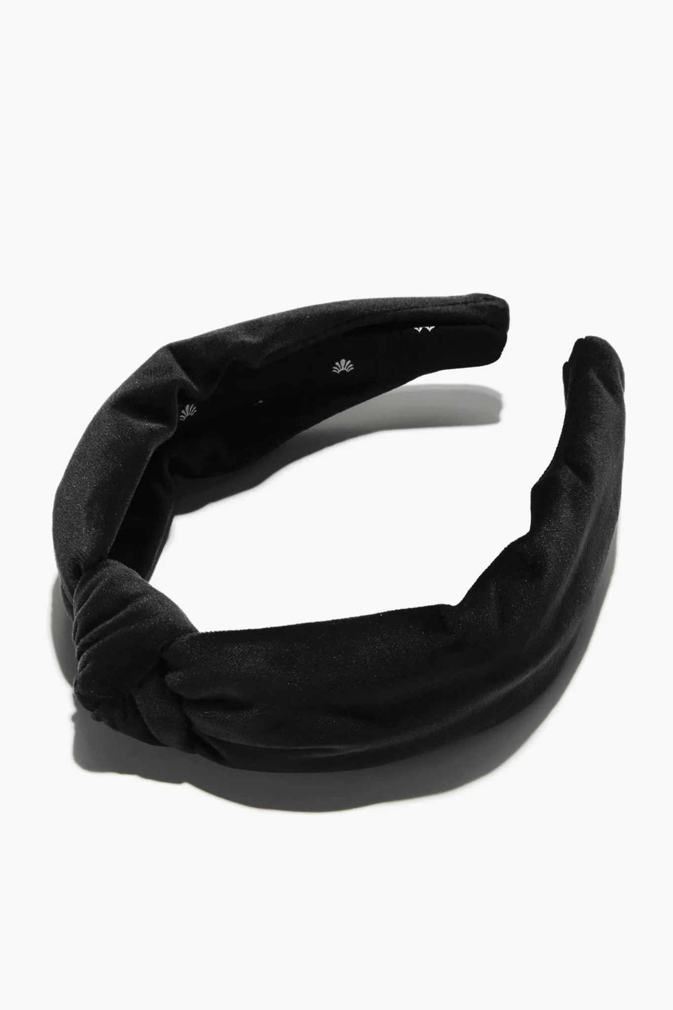 Jet Velvet Knotted Headband | Tuckernuck (US)
