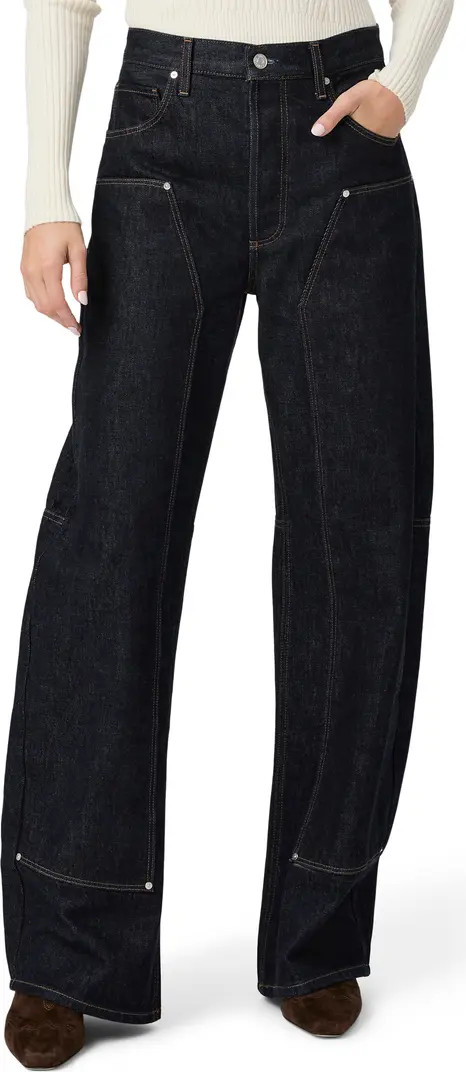 PAIGE Arellia Workwear Barrel Leg Jeans | Nordstrom | Nordstrom