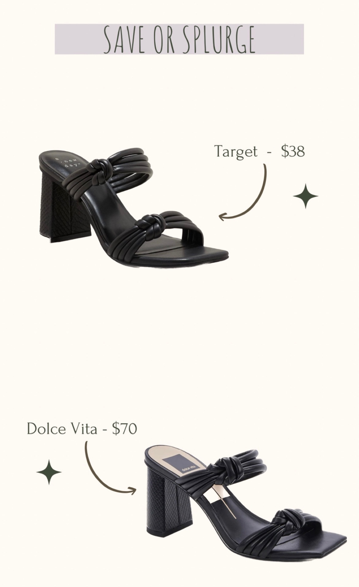 Save or Splurge - Target vs. Dolce Vita Heels

#LTKwedding #LTKfit #LTKshoecrush