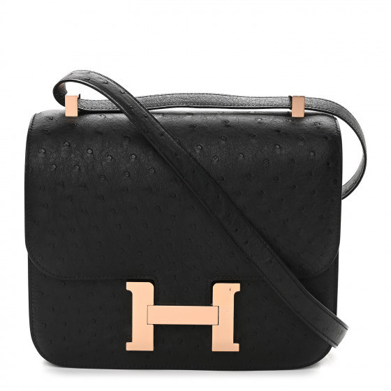 HERMES

Ostrich Constance 24 Black | Fashionphile