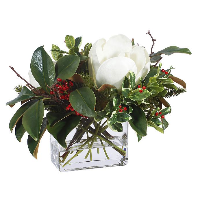 Magnolia Berry Centerpiece | Frontgate | Frontgate