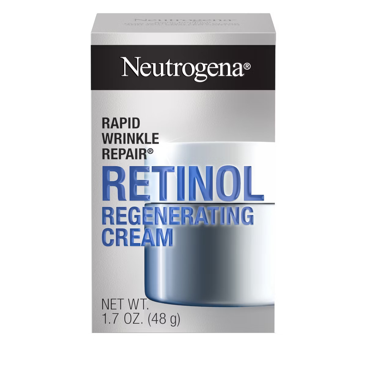 Neutrogena Rapid Wrinkle Repair Hyaluronic Acid & Retinol Cream - 1.7oz | Target