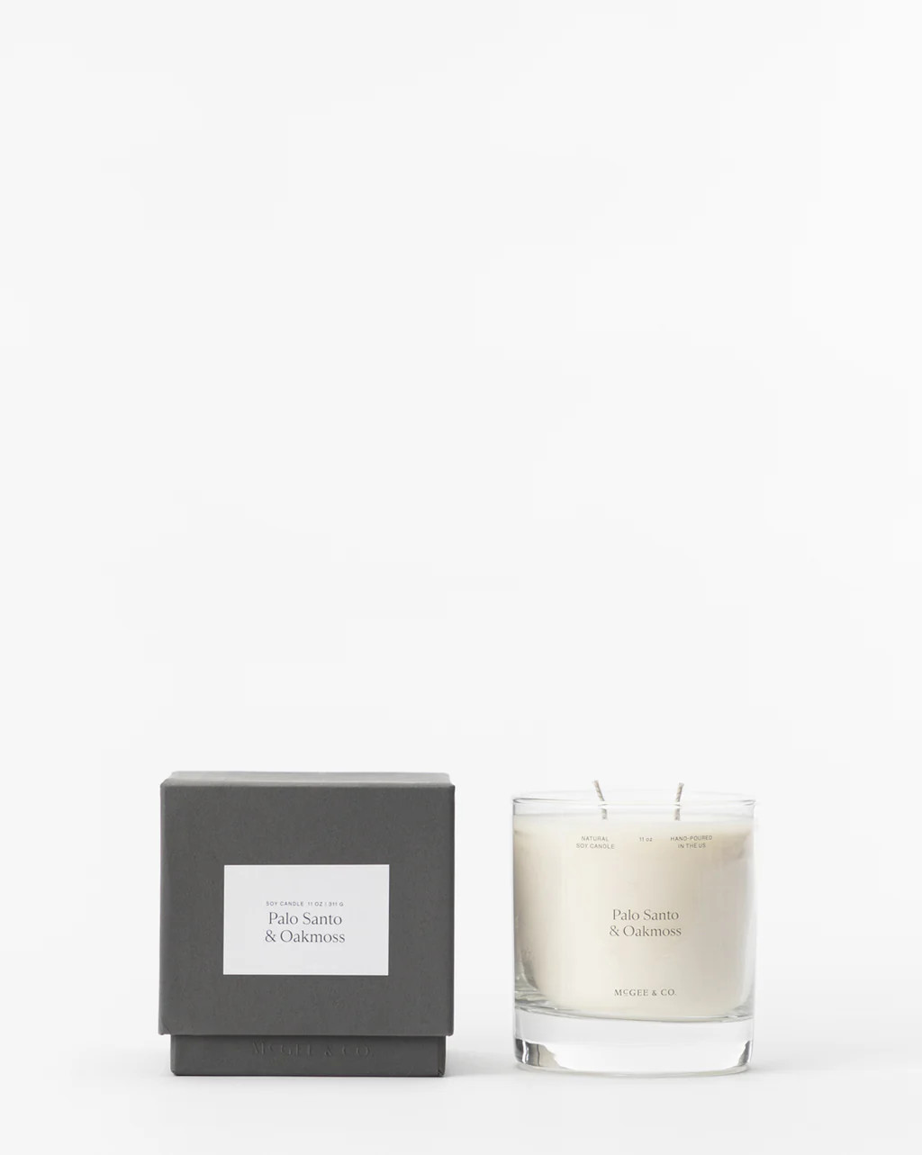Palo Santo & Oakmoss Candle | McGee & Co.