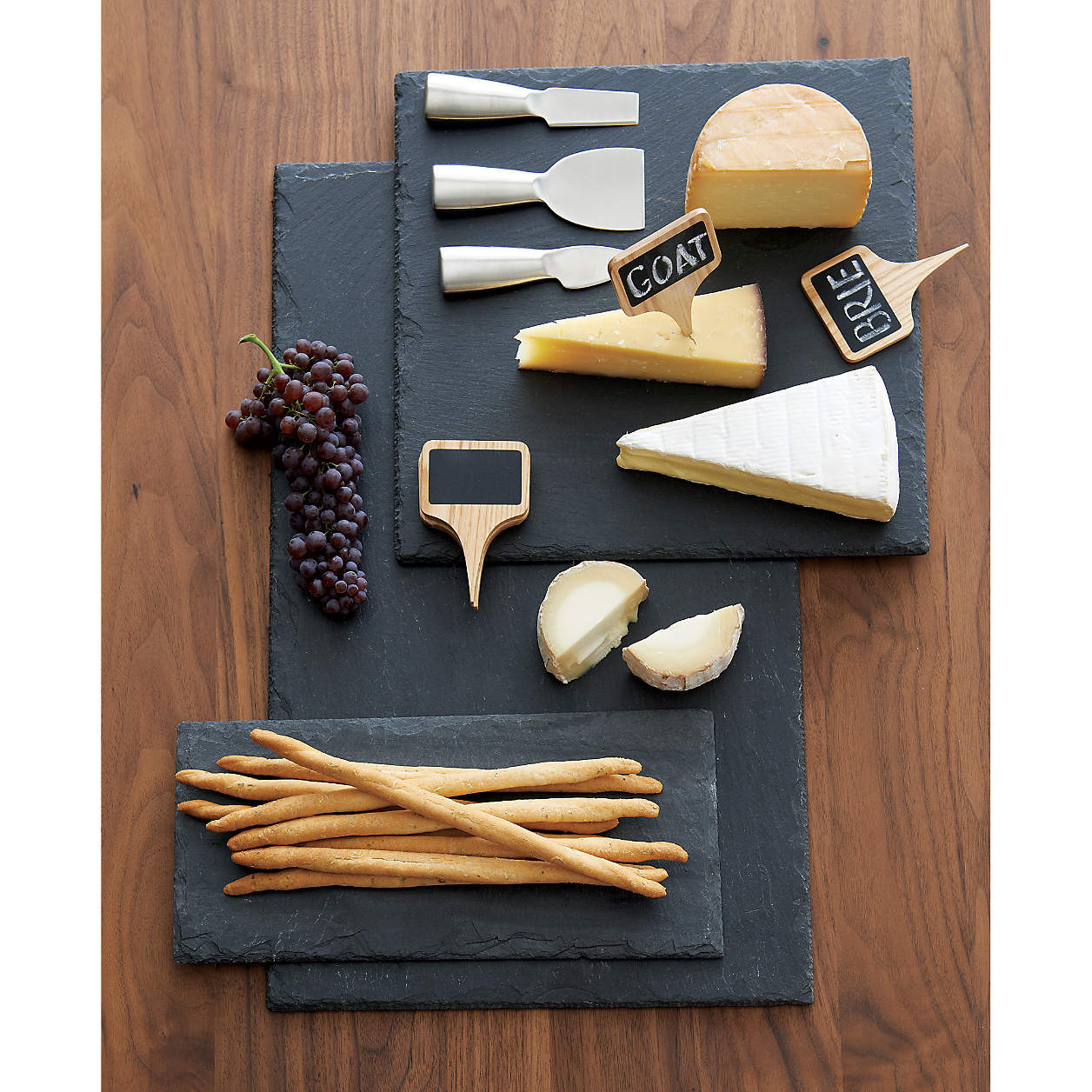 Cheese Knife 3-Piece Set + Reviews | Crate & Barrel | Crate & Barrel