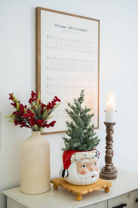 Holiday decor // Christmas decor // Home decor // Console table // Living room 

#LTKSeasonal #LTKhome #LTKHoliday