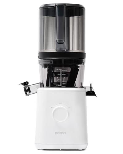 Nama J2 Cold Press Juicer – Self Feeding for Hands-Free Operation with Wide Mouth Hopper for Whole Recipe Loading, Zero Waste Masticating Juicer For More Juice, Less Pulp – Easy Cleanup & Assembly | Amazon (US)