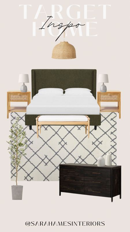 Bedroom Inspiration with some colour. #targethome #homedesign #bedroominspo #homefind #bed

#LTKstyletip #LTKhome #LTKsalealert