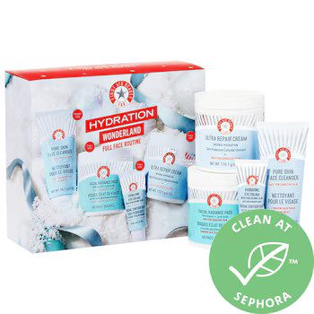 Hydration Wonderland – Full Face Routine Holiday Gift Set						 - First Aid Beauty | Sephora | Sephora (US)