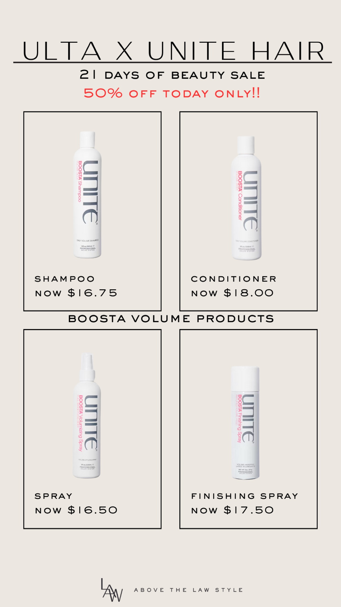 Unite Hair Sale

#LTKBeauty #LTKSaleAlert #LTKFindsUnder50