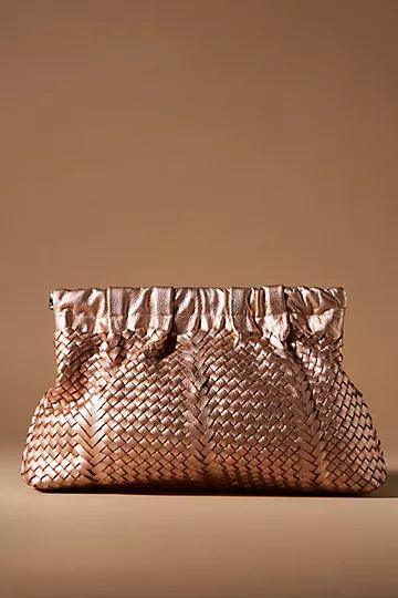 Claramonte Lissa Leather Clutch | Anthropologie (US)