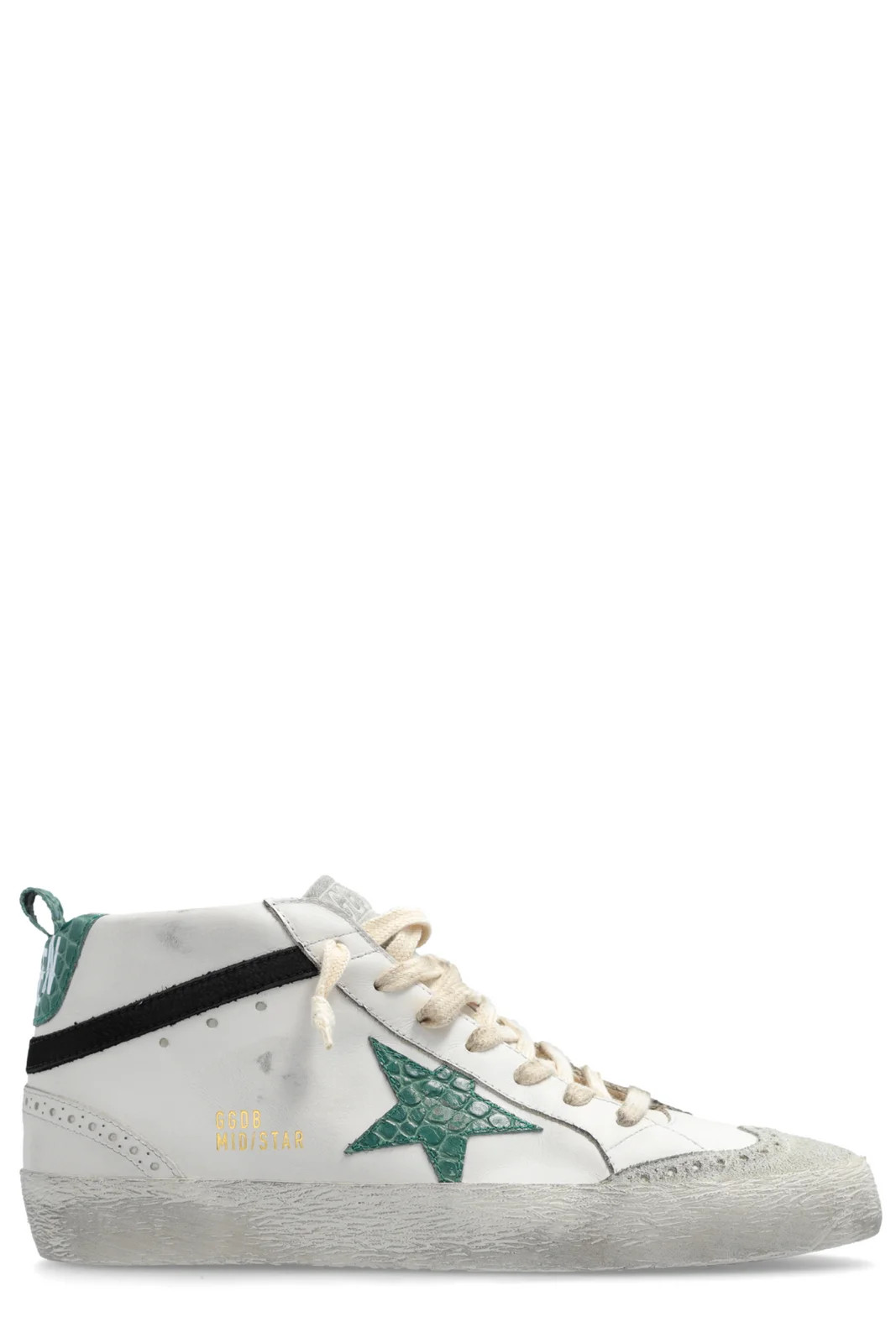 Golden Goose Deluxe Brand Mid Star Lace-Up Sneakers | Cettire Global