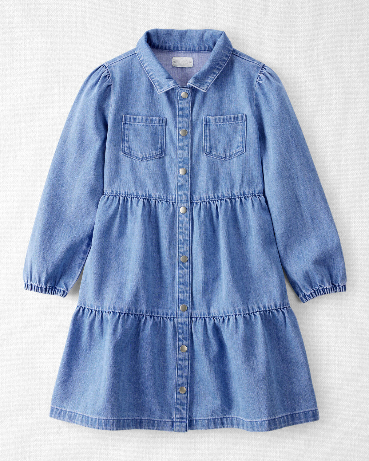 Girls Organic Cotton Denim DressWrite a review | Carter's Inc