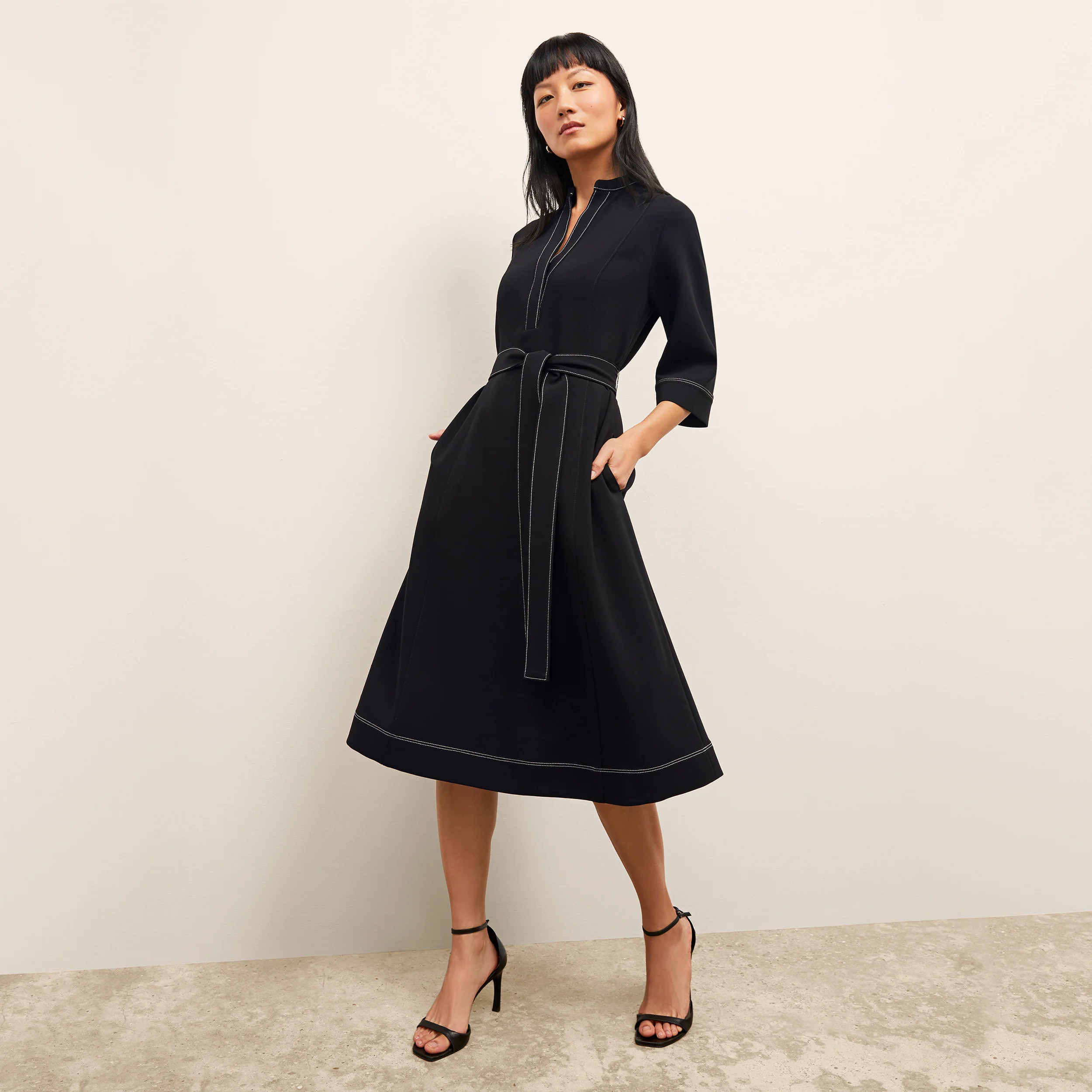 The Lauleh Dress - Everyday Crepe | MM LaFleur