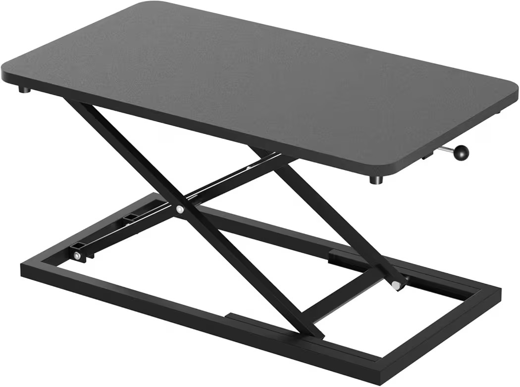 Decoholic Single 24 inch Scissors Lift Keyboard and Mouse Riser, Height Adjustable Standing Desk ... | Amazon (US)