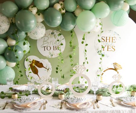 Create a calming and stylish atmosphere with eucalyptus garlands, string lights, centerpieces , and more. Perfect for baby showers, graduations, bridal showers and birthdays. Oriental Trading has everything you need to create a beautiful party!

#LTKparties