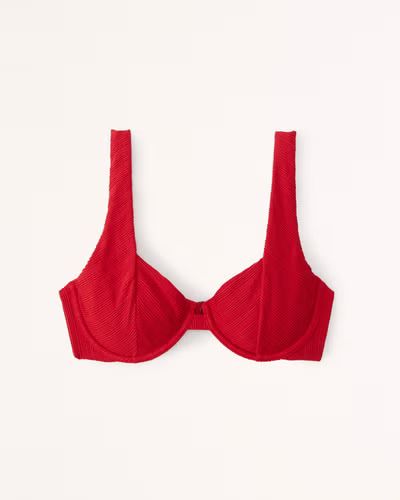 Seamed Underwire Bikini Top | Abercrombie & Fitch (US)