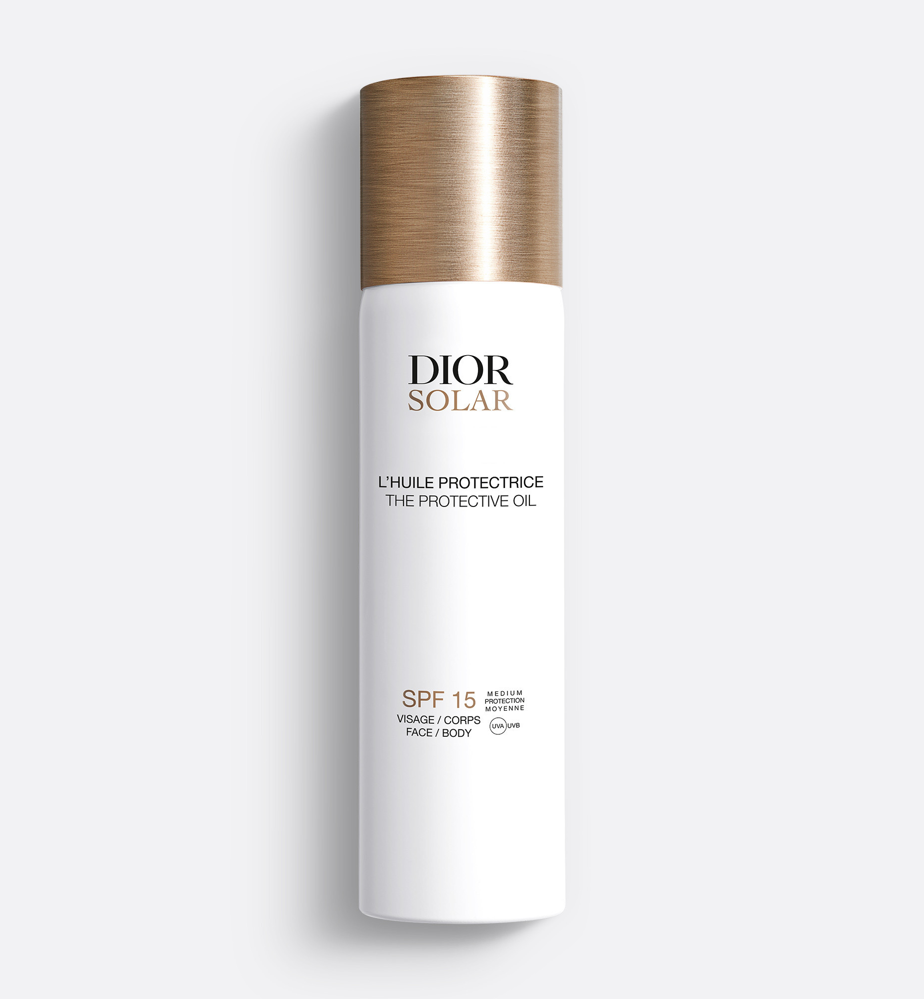 Dior Solar L'Huile Protectrice Visage et Corps SPF 15-Huile solaire - protection moyenne | Dior Beauty (EU,AU,CA,JP)