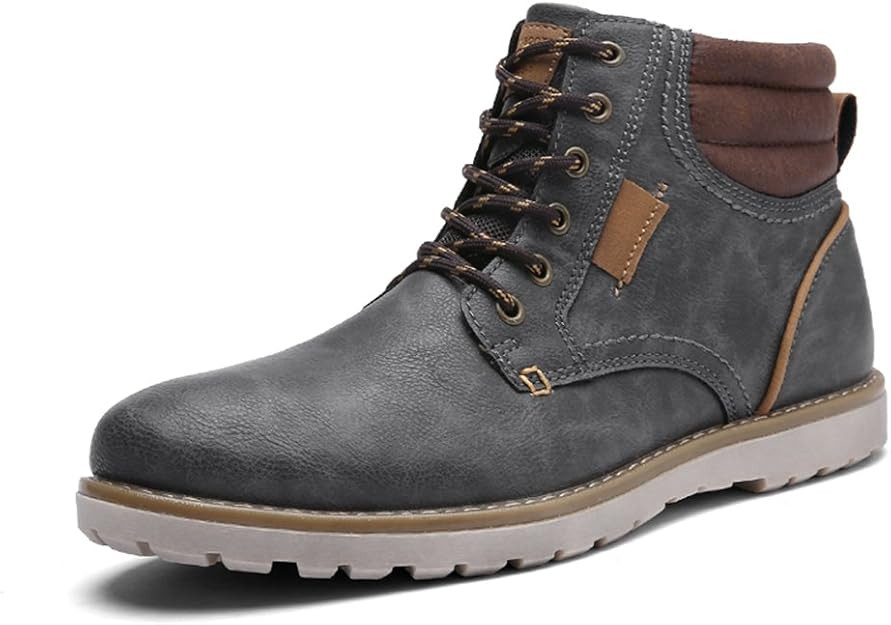 EYUSHIJIA Men's Waterproof Snow Boots Hiking Boot | Amazon (US)