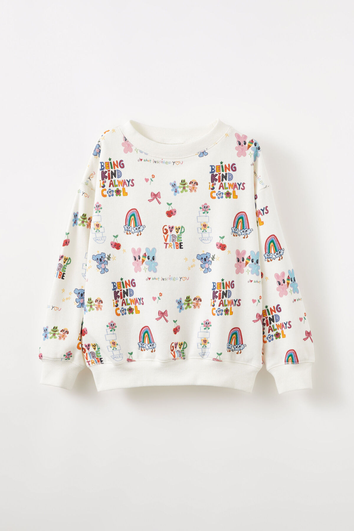 I Scream Colour Fleece Crew Neck | Cotton On (US)