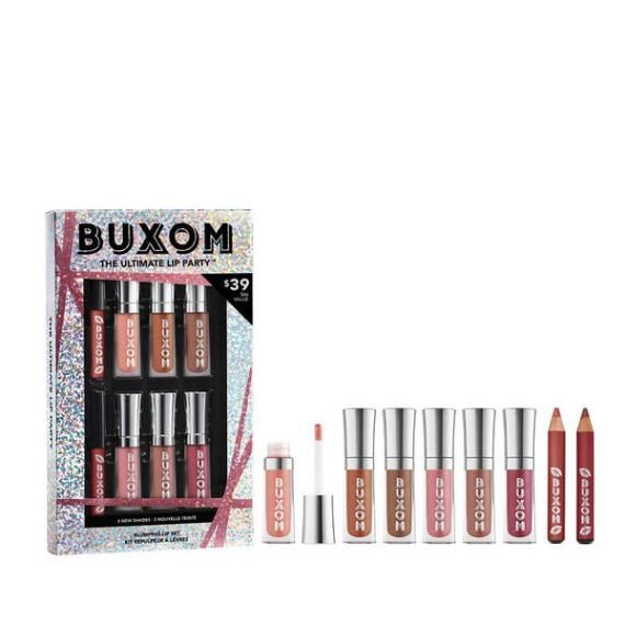 Buxom Ultimate Lip Party 8-pc Plumping Lip Set | Beauty Brands