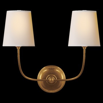 Vendome Double Sconce in Various Colors | Burke Decor