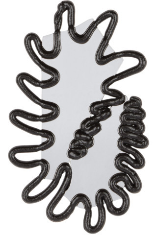 Black Wiggle Mirror | SSENSE