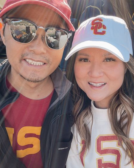 🧢 Whether it’s a football game or a quick hike, my white USC baseball cap is my go to for sun protection! What’s your favorite hat to wear?

#LTKstyletip #LTKfitness #LTKfindsunder50