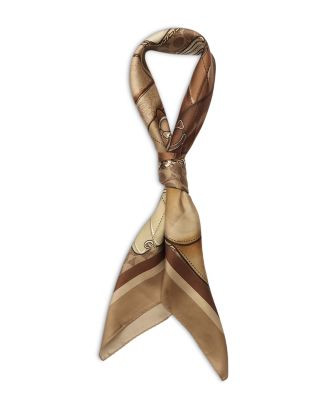 Stacked Tabby Print Silk Square Scarf | Bloomingdale's (US)