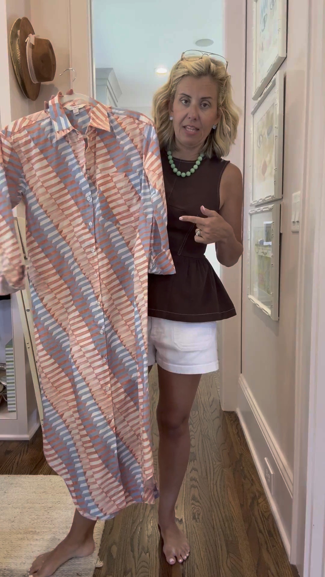 Limited time sale at anthro means… yes please!

Linking things I have and love or have my eye on/have seen on friends! 

I wear xs in this dress, xs in the top (on sale in navy), and actually shorts are 29. I always size up but double sized up in these- prob could have done 28 fine!


#LTKdayinmylife #LTKSeasonal #LTKOver40
