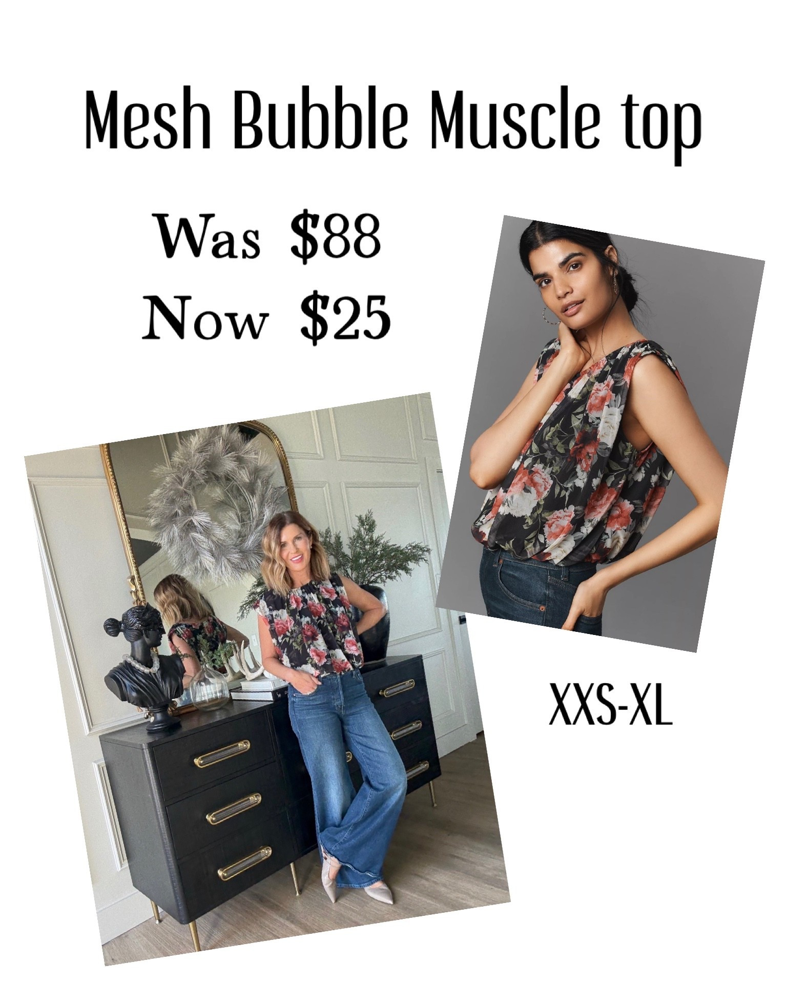 Wearing a size small in this cute bubble top

#LTKOver40 #LTKSaleAlert