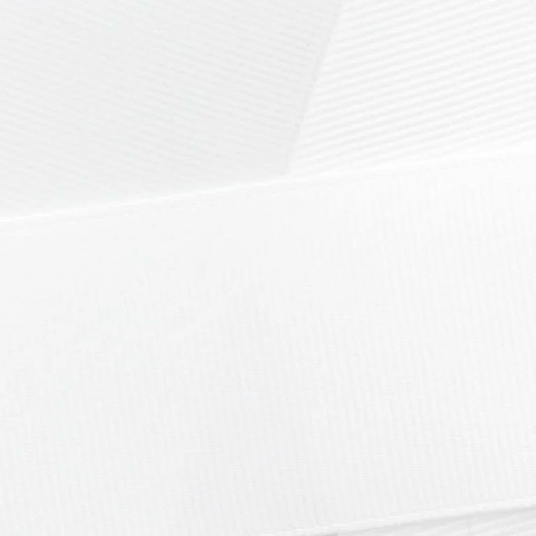 1.5" Grosgrain Ribbon Solid 029 White 10yd | Walmart (US)