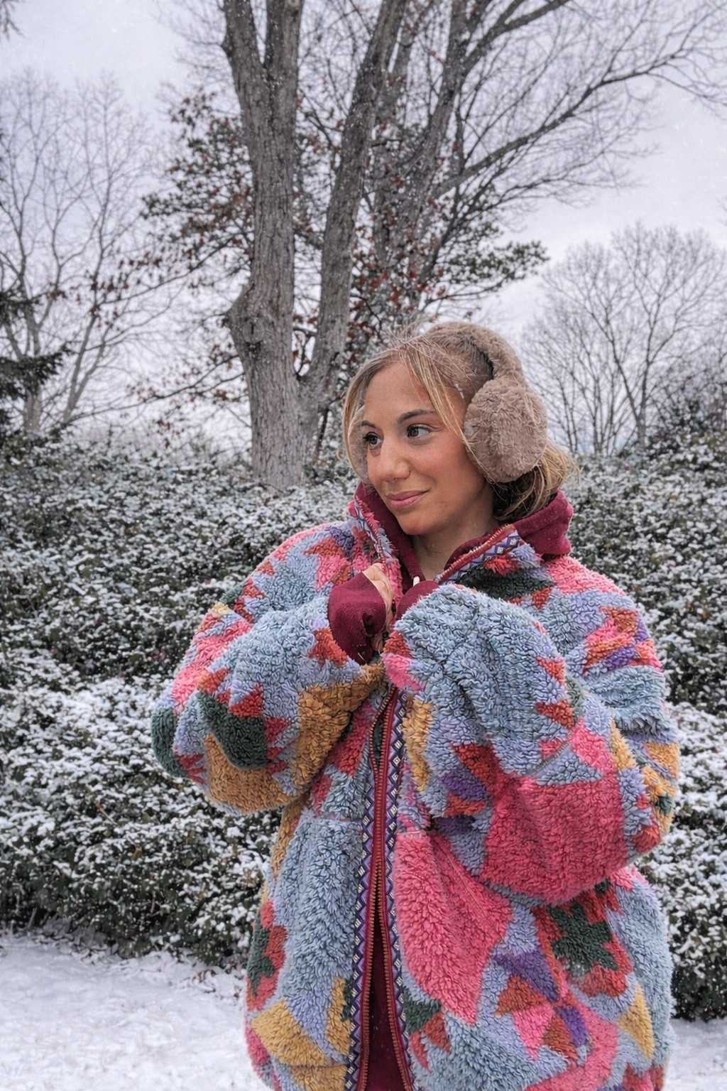 Fleece is size medium from Urban Outfitters 

#LTKSeasonal #LTKOver40 #LTKMidsize