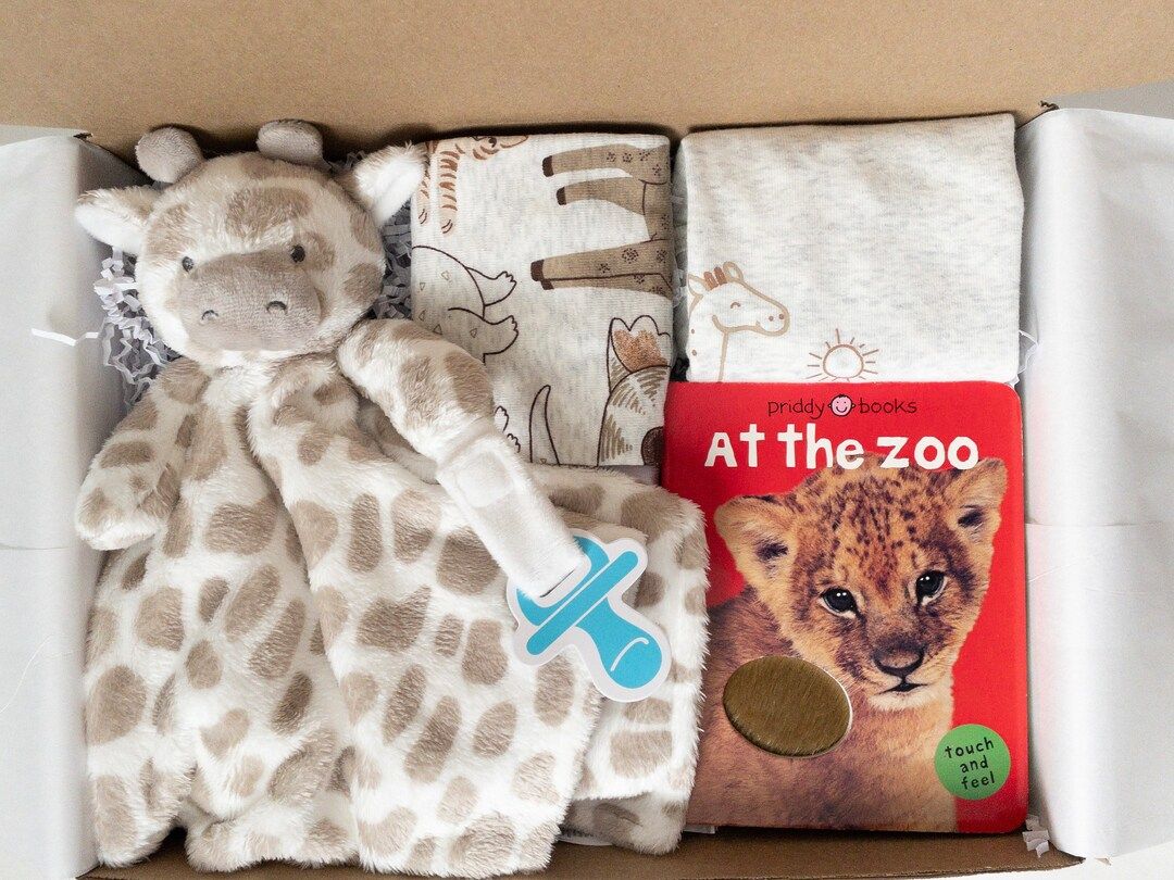 Gender neutral baby shower gift, gender neutral gift box, New baby gift basket, Neutral baby gift... | Etsy (US)
