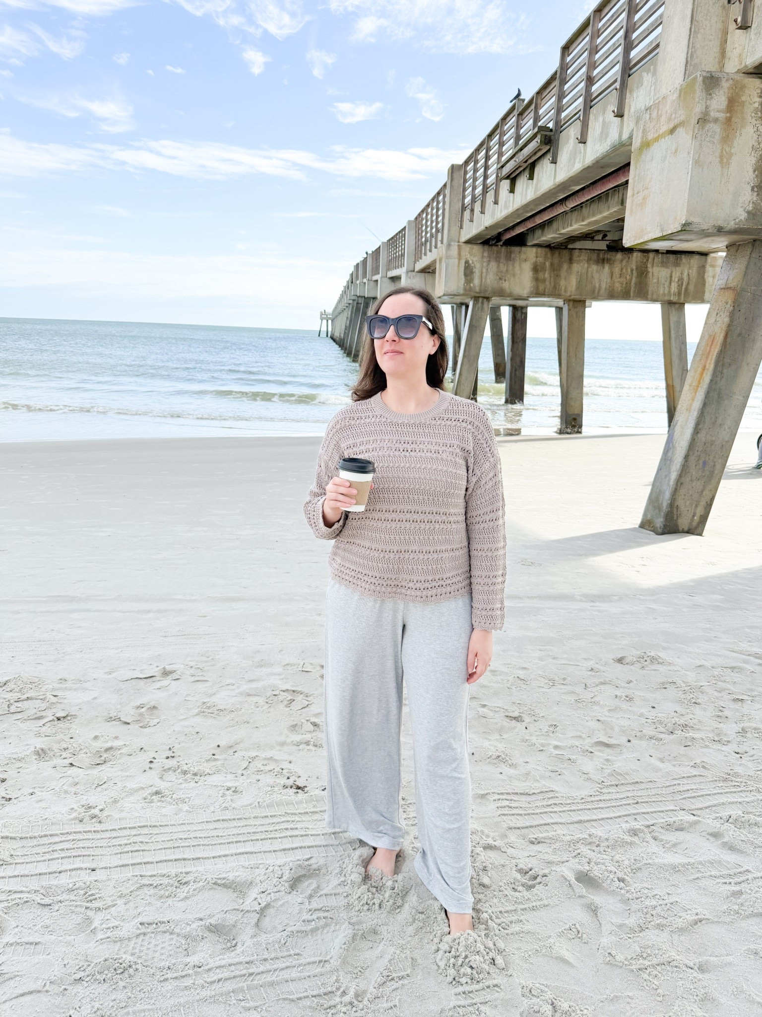 Beach outfit, vacation outfit, beach sweater, open knit sweater, target finds, Abercrombie sale

#LTKootd #LTKTravel #LTKdayinmylife