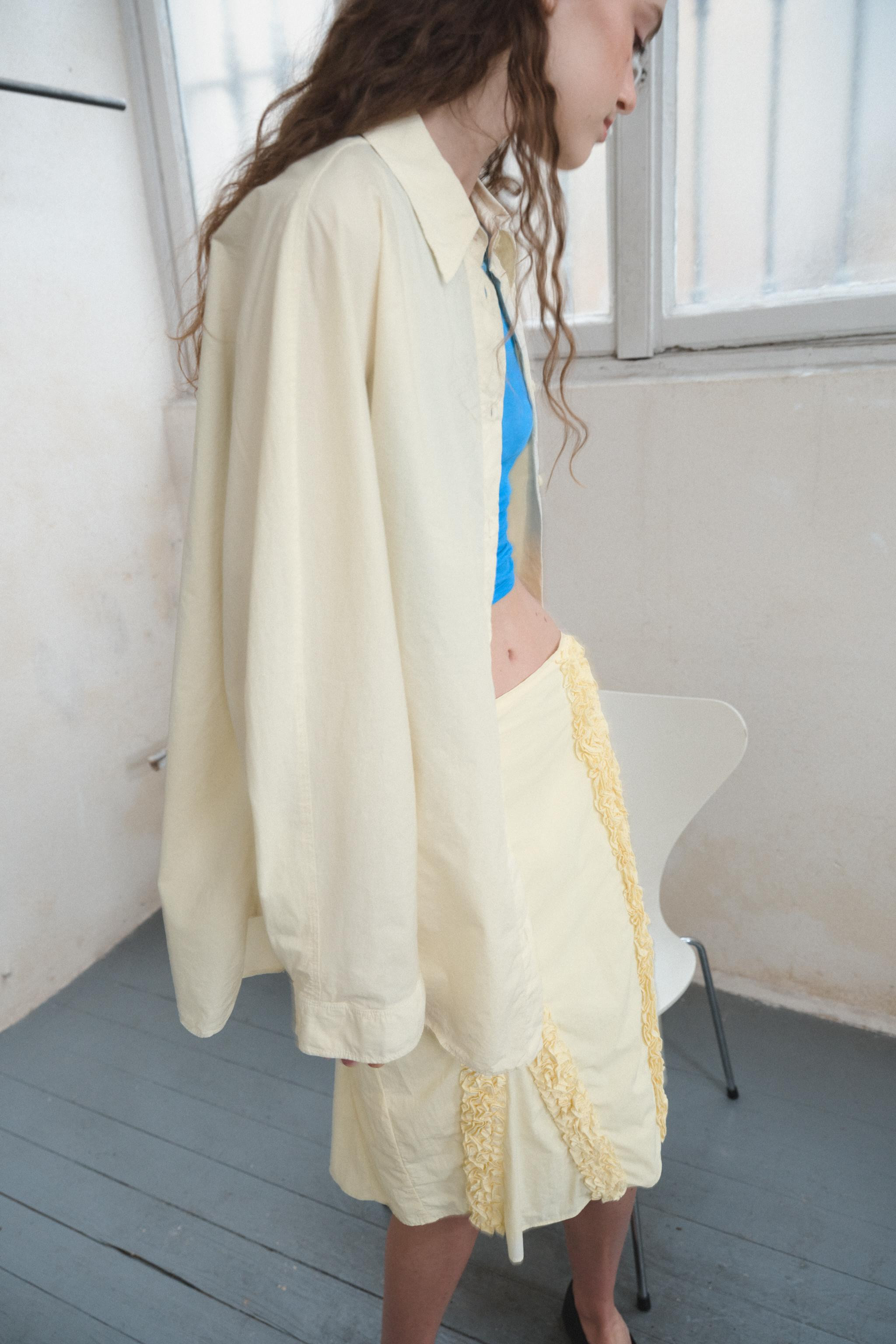 OVERSIZED POPLIN SHIRT | Zara Canada