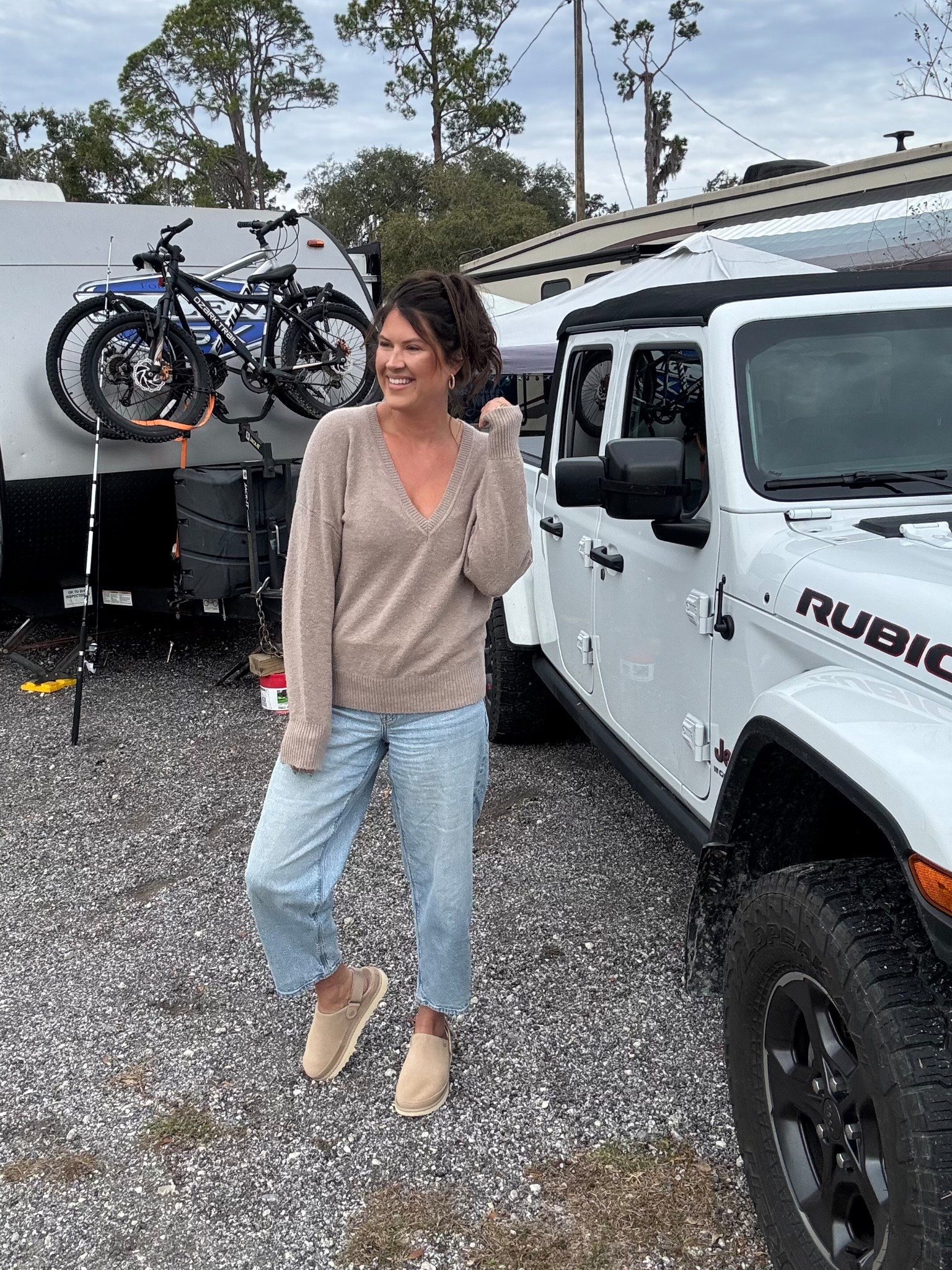 2006 Youth Salute called & said don’t give her sweater back, she’s happy to share 🤎🤎

Gimme alllll the v neck sweaters, henleys, and lace lined tanks you can get your hands on please and thank yooouuu! This nostalgia collection has my millennial heart very happy + the new uggs are the icing on top! 

I did my true size large in the sweater & tank , & the uggs run true to size too and are soooo comfy! 

Do you remember these pieces & is their return making you as happy as it is me?! 

#LTKTall #LTKFindsUnder100 #LTKootd