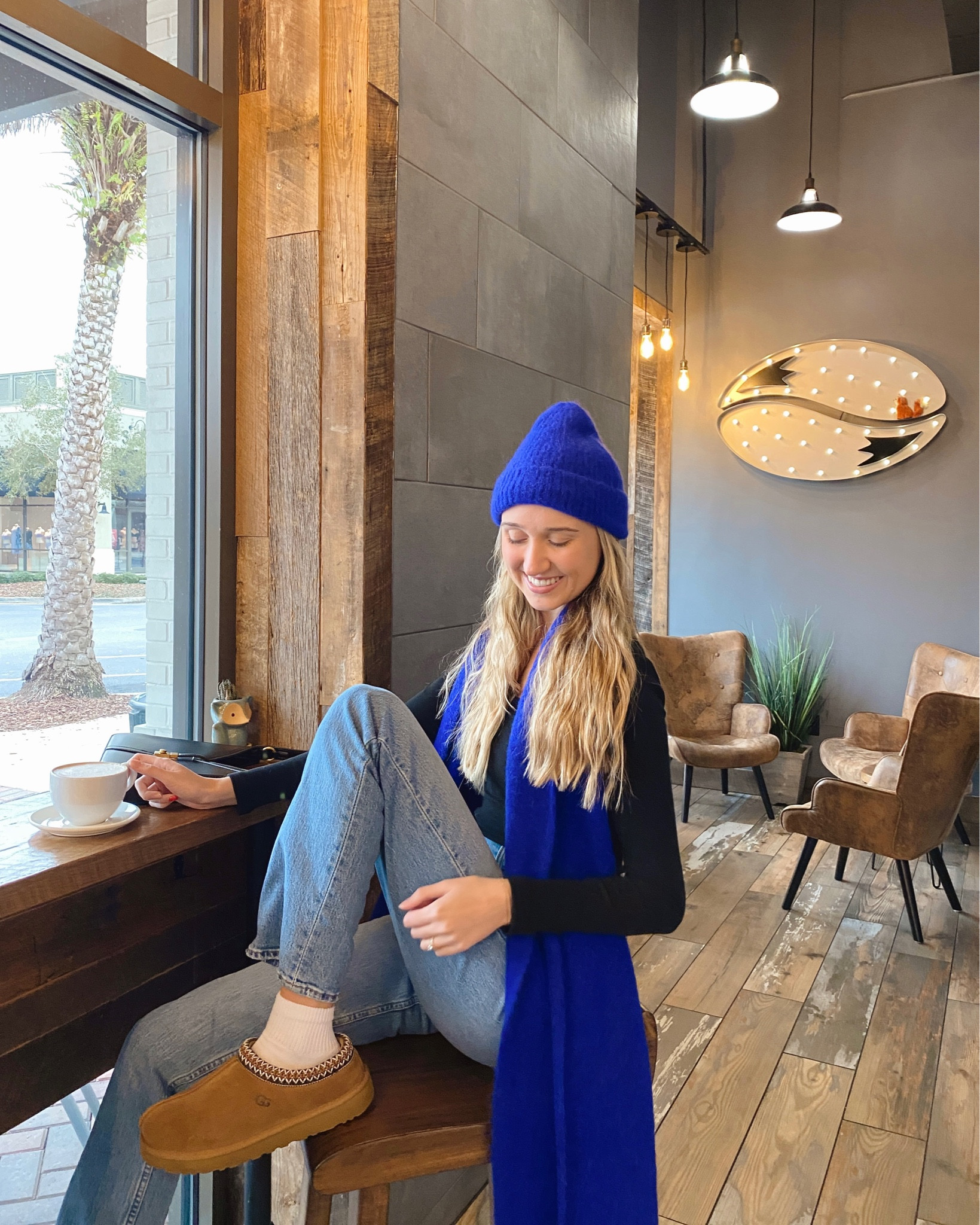 top: size small
jeans: size 26 long

blue hat, blue scarf, winter outfit, winter fashion

#LTKstyletip #LTKSeasonal #LTKsalealert