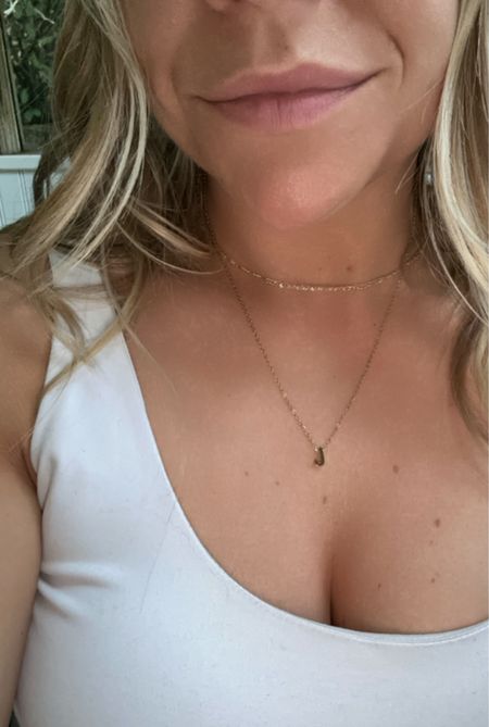 Cute and cheap initial necklace on Amazon! Under $6 great for stacking and layering necklaces! 

#LTKSaleAlert #LTKStyleTip