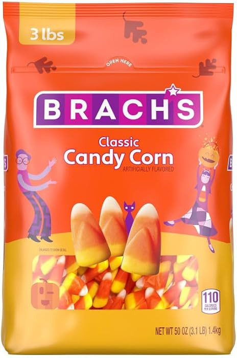 Brach's Classic Candy Corn, Fall Treats, 50 oz | Amazon (US)